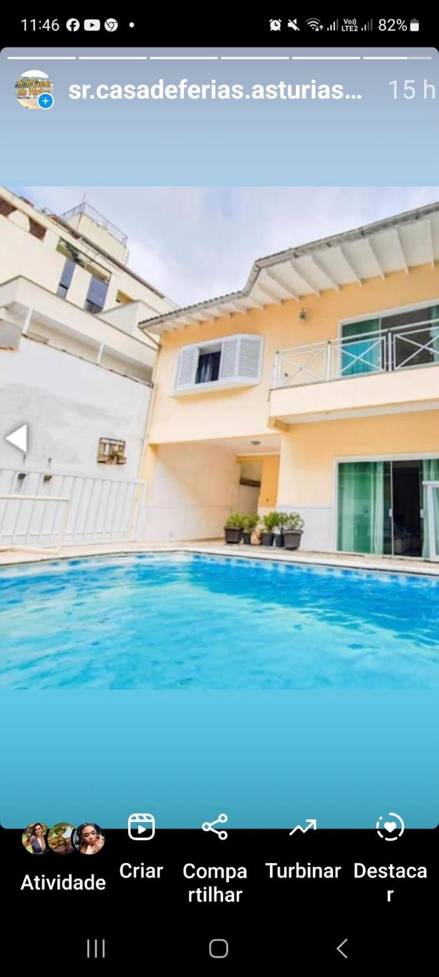 Sr Casa De Ferias Asturias Lägenhet Guarujá Exteriör bild